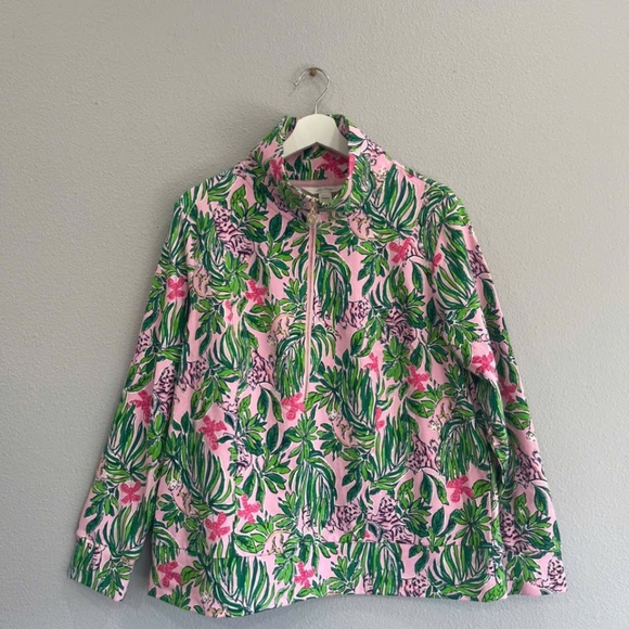 Nwot LILLY PULITZER UPF 50+ Eleni Pullover - Picture 2 of 4